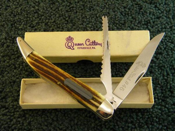 Queen # 46 Winterbottom Bone Fish Knife Queen # 46 Winterbottom Bone Fish Knife
