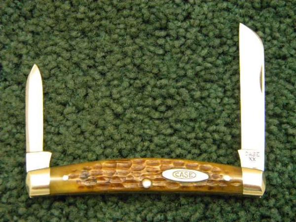 Case XX 1940-64 62052 Green Bone Congress Knife - Mint Case XX 1940-64 62052 Green Bone Congress Knife - Mint