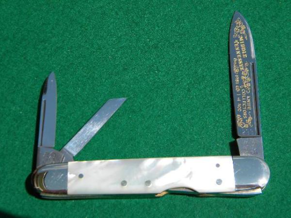 Fight'n Rooster Solingen Germany Pearl Lockback Whittler 1981 Club Knife Fight'n Rooster Solingen Germany Pearl Lockback Whittler 1981 Club Knife