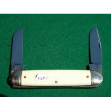 Schrade Walden NY USA 716 Imitation Piano Key Ivory Eqaul End - C. 1950's Schrade Walden NY USA 716 Imitation Piano Key Ivory Eqaul End - C. 1950's
