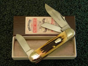 Schatt & Morgan 2005 Winterbottom Bone #043163 Rail Splitter Stockman - NIB