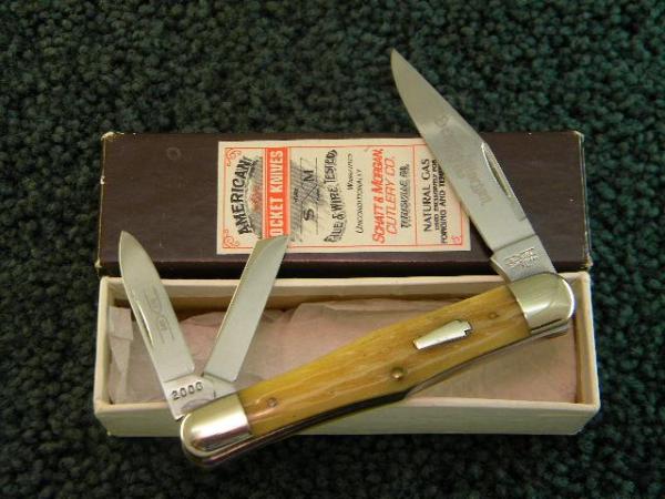 Schatt & Morgan 2000 Winterbottom Bone #043176 Whittler - NIB Schatt & Morgan 2000 Winterbottom Bone #043176 Whittler - NIB