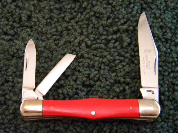 Queen # 48 Red Composition Whittler Queen Tang Stamp Etched - 1973-1975 Queen # 48 Red Composition Whittler Queen Tang Stamp Etched - 1973-1975