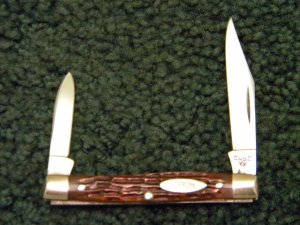 Case XX 1940-64 6233 Bone 2 Blade Pen Knife - Mint