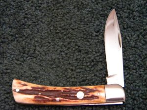 Custom  Stag Folder by A.M. Mayhall - C. 1960's