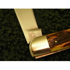 Custom Stag Folder by A.M. Mayhall - C. 1960's Custom Stag Folder by A.M. Mayhall - C. 1960's