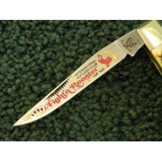 Fight'n Rooster Stag Muskrat 1998 Club Knife - Mint