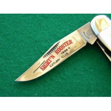 Fight'n Rooster Pearl Sowbelly 1988 Club Knife - Mint Fight'n Rooster Pearl Sowbelly 1988 Club Knife - Mint