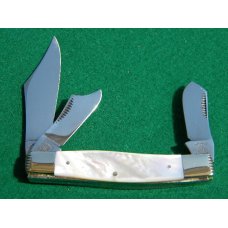 Fight'n Rooster Pearl Fancy Stockman 2004 Club Knife - Mint Fight'n Rooster Pearl Fancy Stockman 2004 Club Knife - Mint