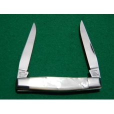 Fight'n Rooster Pearl Muskrat 2003 Club Knife
