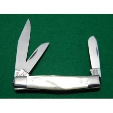 Fight'n Rooster Pearl 3 Blade Stockman - Mint Fight'n Rooster Pearl 3 Blade Stockman - Mint