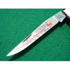 Fight'n Rooster Pearl Muskrat 1998 Club Knife - Mint Fight'n Rooster Pearl Muskrat 1998 Club Knife - Mint