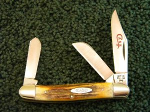 Case XX Stainless USA 2 Dot (1978) Red Etch 5347 HP SSP Stag Stockman - Mint