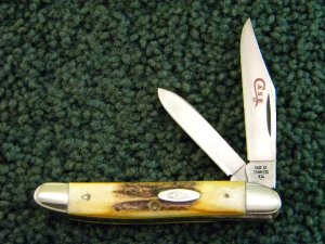 Case XX Stainless USA 2 Dot (1978) Red Etch 52087 SSP Stag Stockman - Mint