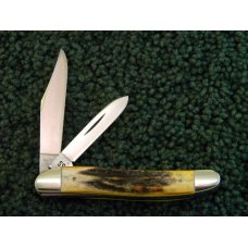 Case XX Stainless USA 2 Dot (1978) Red Etch 52087 SSP Stag Stockman - Mint Case XX Stainless USA 2 Dot (1978) Red Etch 52087 SSP Stag Stockman - Mint