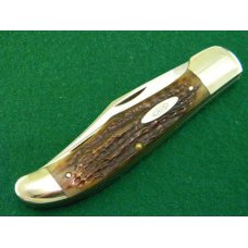 Rare Case XX 1940-64 6265 Flat Blade Green Bone Folding Hunter Knife Rare Case XX 1940-64 6265 Flat Blade Green Bone Folding Hunter Knife