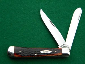 Case XX USA 9 Dot (1971) Bone 6254 Trapper