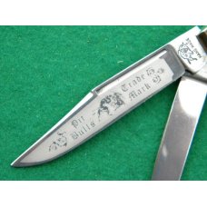 Bulldog Brand Solingen Germany 1993 Bone Trapper - Mint Bulldog Brand Solingen Germany 1993 Bone Trapper - Mint