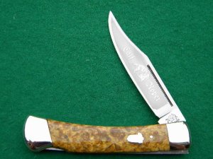 Bulldog Brand Solingen Germany 1993 Calf Roper Lockback - Mint