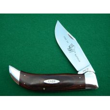 Case XX P172 USA 3 Dot (1977) Wood Buffalo Clasp Knife in Wooden Display Box Case XX P172 USA 3 Dot (1977) Wood Buffalo Clasp Knife in Wooden Display Box