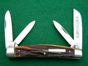 Robt Klass Solingen Germany Kissing Crane Stag Congress Knife