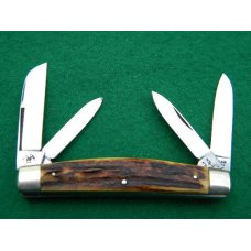 Robt Klass Solingen Germany Kissing Crane Stag Congress Knife Robt Klass Solingen Germany Kissing Crane Stag Congress Knife