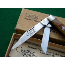 Cripple Creek USA by Bob Cargill 1981 Bone Stockman - NIB