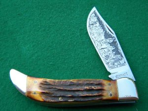 Schrade Stag Clasp Knife 