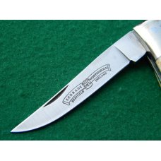 Schrade Wostenholm IXL Sheffield England Stag Lockback - Mint
