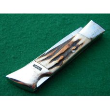 Schrade Wostenholm IXL Sheffield England Stag Lockback - Mint