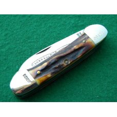 Schrade Wostenholm IXL Sheffield England Stag Canoe - Mint