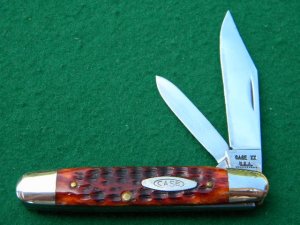Case XX USA 10 Dot (1970) Bone 62055 Little Cigar - Mint