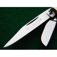 Queen # 54 Pearl Small 3 Blade Serpentine Knife Queen # 54 Pearl Small 3 Blade Serpentine Knife