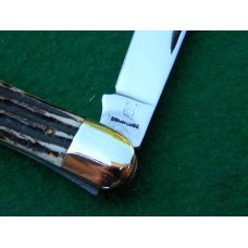 Queen # 47 Winterbottom Bone Half Whittler Knife Queen # 47 Winterbottom Bone Half Whittler Knife