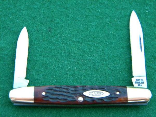 Case XX Stainless USA 1965-69 Bone 06263 Eisenhower Knife - Mint Case XX Stainless USA 1965-69 Bone 06263 Eisenhower Knife - Mint