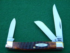 Case XX USA 10 Dot (1970) Bone 6332 Stockman Knife - Mint