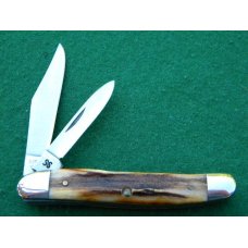 Case XX Stainless USA 4 Dot (1976) Stag 52087 SSP 2 Blade Stockman Knife - Mint Case XX Stainless USA 4 Dot (1976) Stag 52087 SSP 2 Blade Stockman Knife - Mint