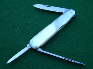 Case XX Stainless 83102 SS Pearl Lobster Knife C. 1940-1964 - Mint