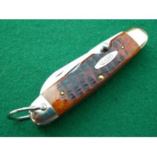 Case XX USA 9 Dot (1971) Bone 6445 R Scout / Electritions Knife - Mint Case XX USA 9 Dot (1971) Bone 6445 R Scout / Electritions Knife - Mint