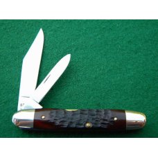 Case XX USA 9 Dot (1971) Bone 62055 Little Cigar Knife - Mint Case XX USA 9 Dot (1971) Bone 62055 Little Cigar Knife - Mint