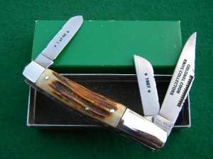 Col. Coon Tenn., USA 1987 Stag Stockman *Fileworked*