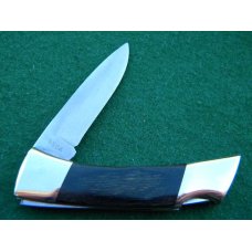 Crosman Blades 950A Stainless USA Wood Lockback Knife & Pouch - NIB Crosman Blades 950A Stainless USA Wood Lockback Knife & Pouch - NIB