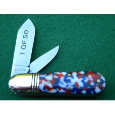 Tidioute Cutlery Made In USA GEC American Patriot Barlow 1 of 50 - Mint Tidioute Cutlery Made In USA GEC American Patriot Barlow 1 of 50 - Mint