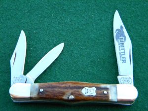 Buck Creek Hand Made Solingen Germany Stag Whittler