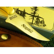Schrade USA Hunter Scrimshaw SC502 Sheath Knife  - NIB