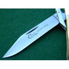 Case XX Stainless USA 4 Dot (1976) Stag 5111 1/2L SSP Razor Edge Cheetah Knife - Mint Case XX Stainless USA 4 Dot (1976) Stag 5111 1/2L SSP Razor Edge Cheetah Knife - Mint