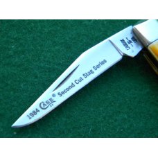 Case XX SS USA 2nd Cut Stag 52033 1984 Second Cut Series Pen Knife - Mint Case XX SS USA 2nd Cut Stag 52033 1984 Second Cut Series Pen Knife - Mint