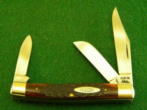Case XX USA 10 Dot (1970) Bone 6332 2 Blade Stockman