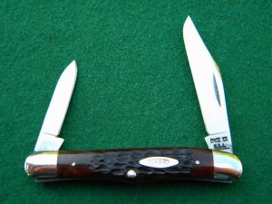 Case XX USA 9 Dot (1971) Bone 6208 Half Whittler - Mint