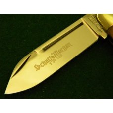 Schatt & Morgan Titusville PA. 2004 Winterbottom Bone Sunfish Knife - NIB